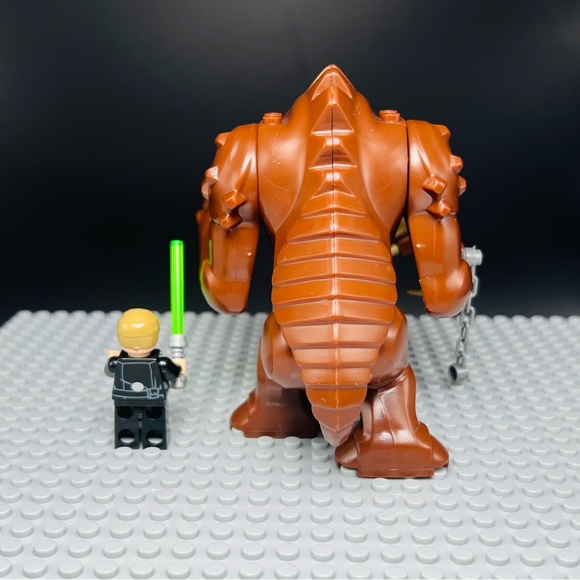 Star Wars Rancor & Luke Custom Minifigures Lot of 2 - Picture 5 of 5